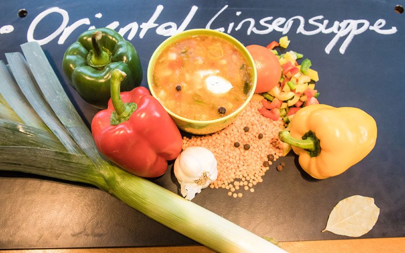 Orientalische Linsensuppe